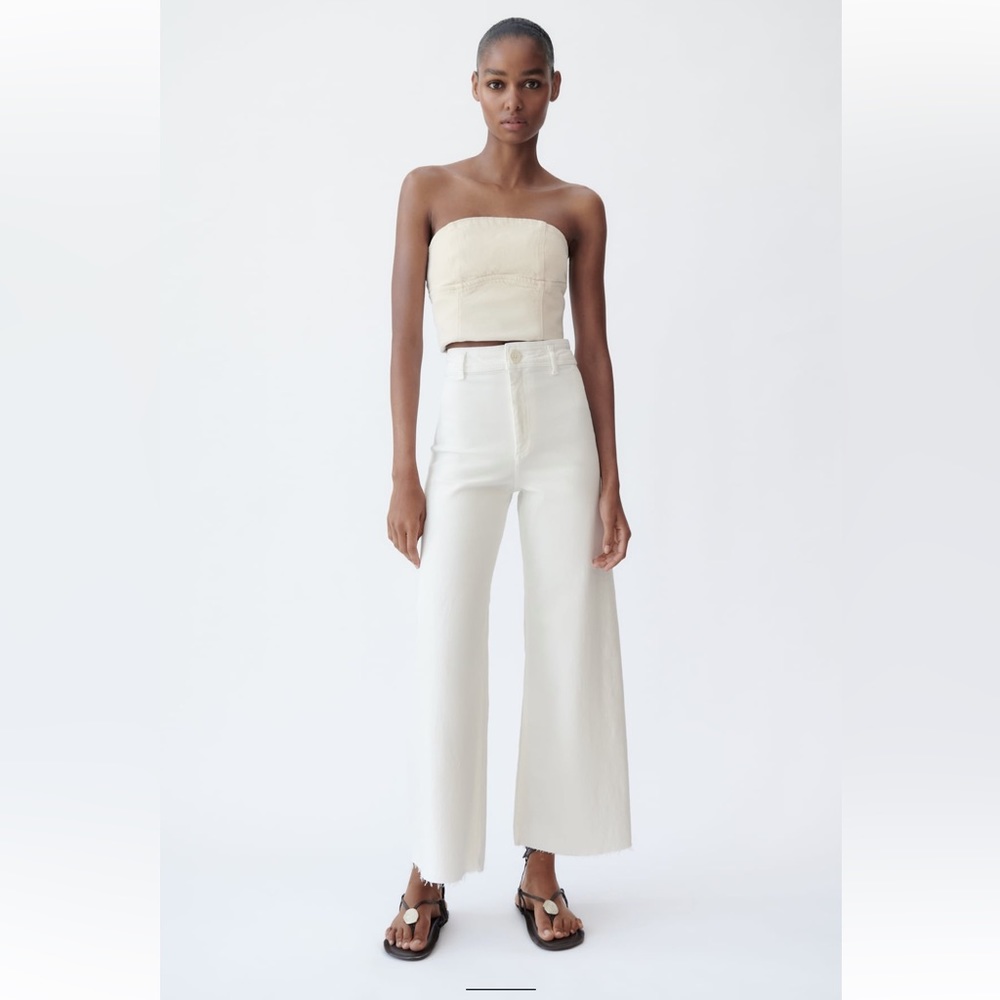 Zara sailor straight jeans